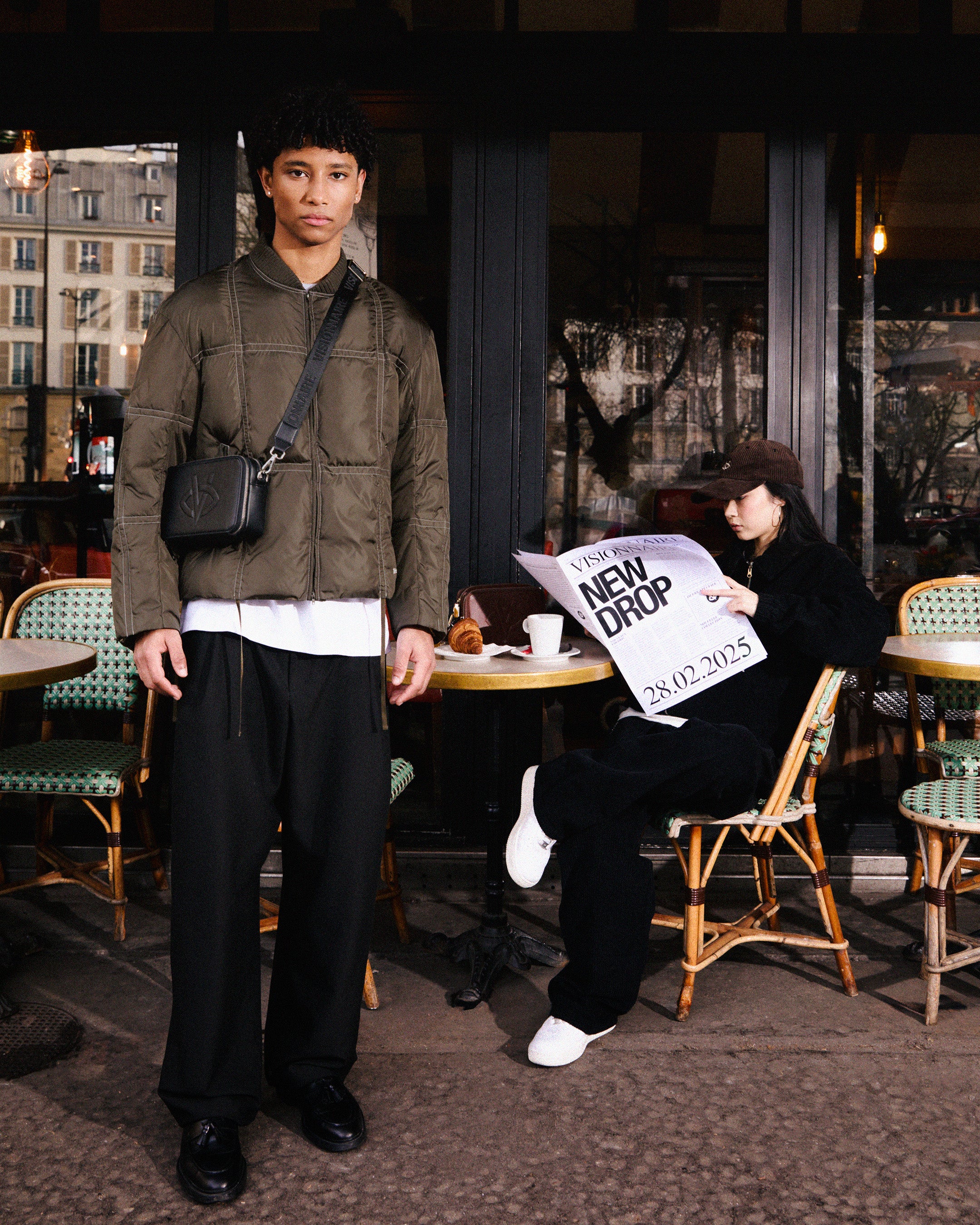 BOMBER VISIONNAIRE NOIR - Image 4