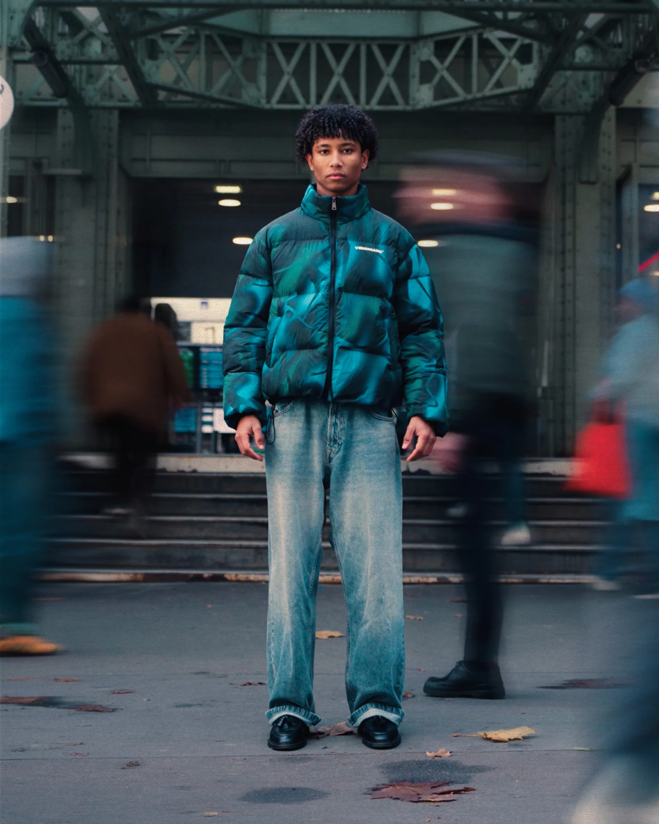 PUFFER MOUVEMENT BLUE - Image 5