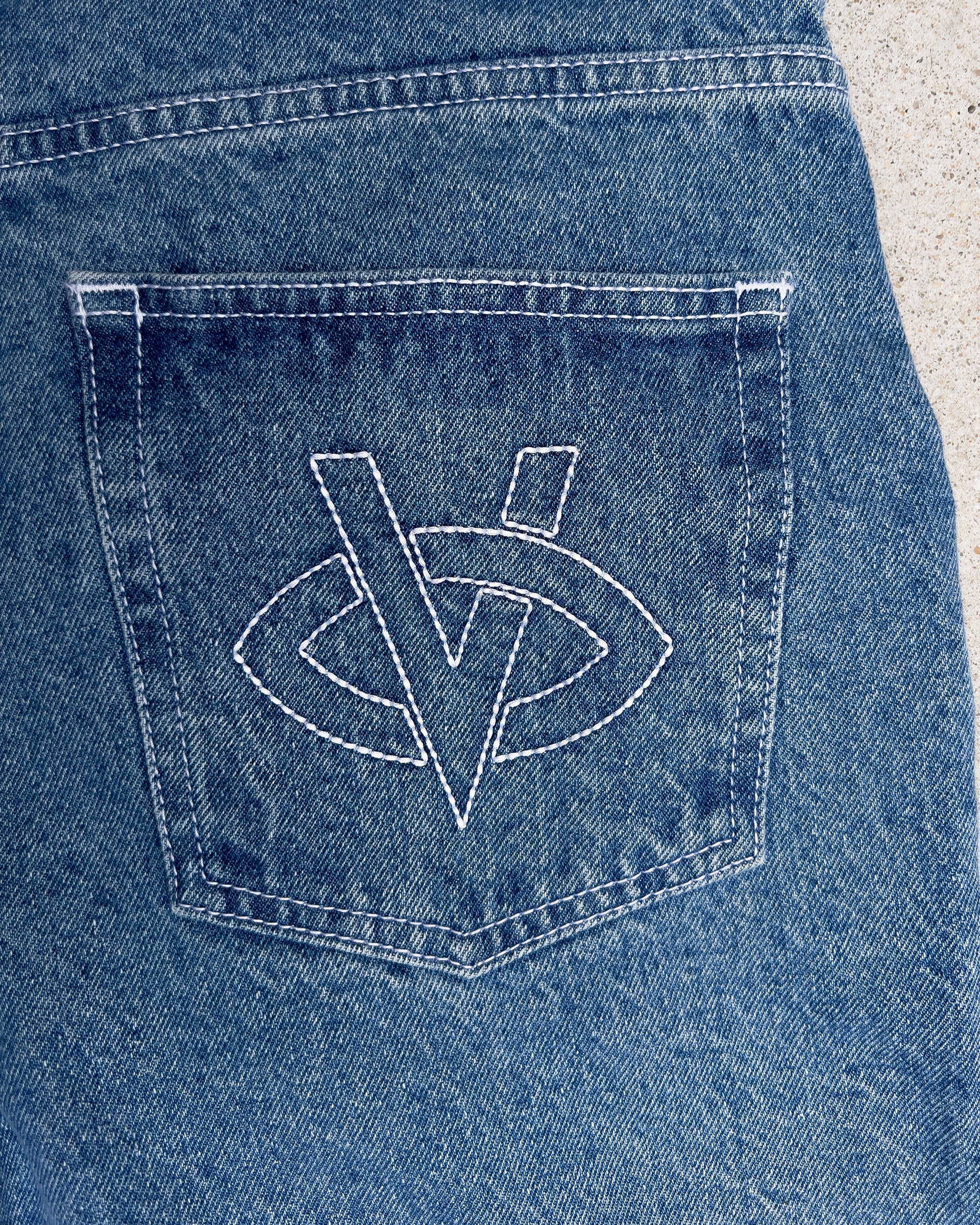 SHORT BAGGY BLEU - Image 3