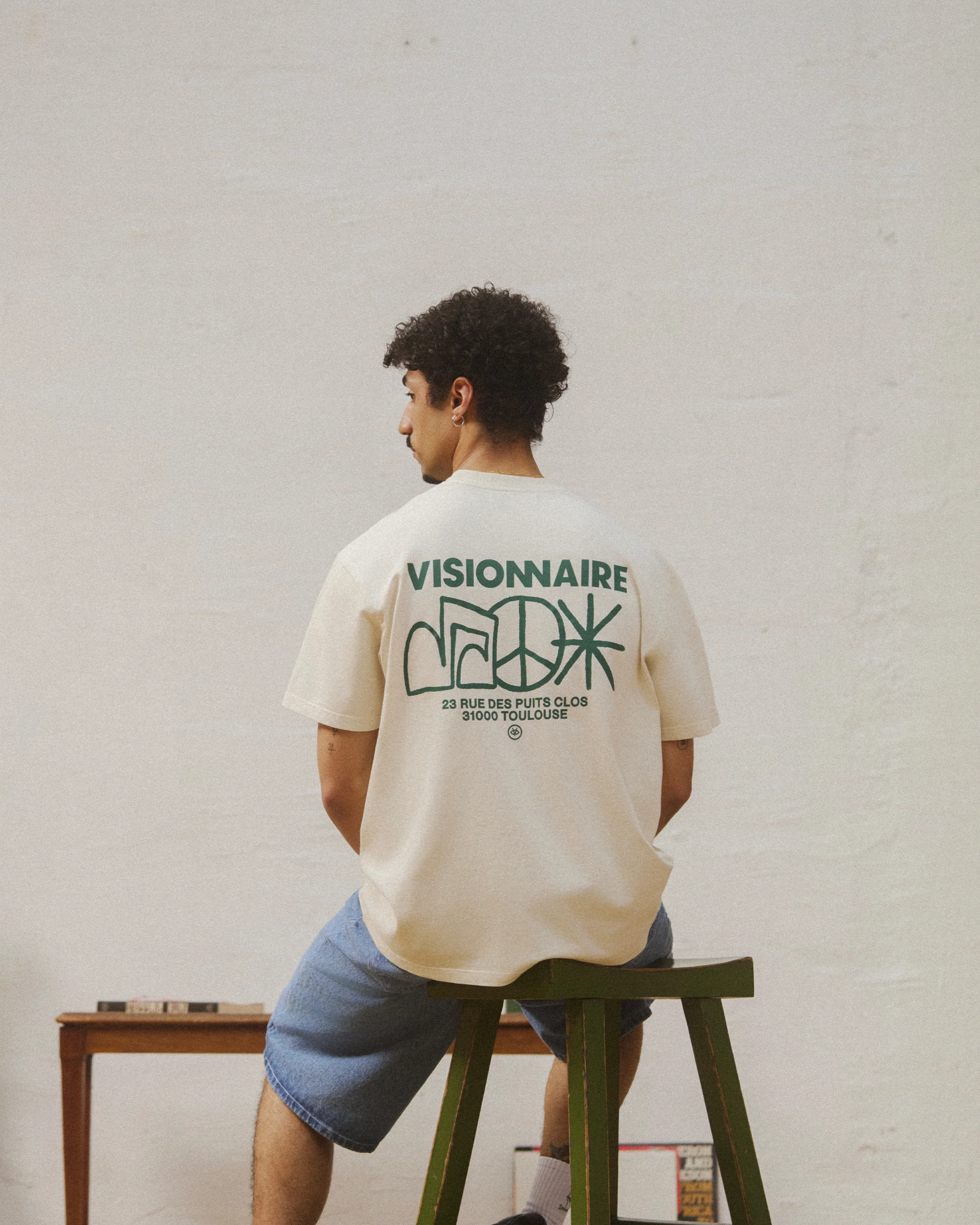 T-SHIRT MUSIC&PEACE NOIR - Image 3