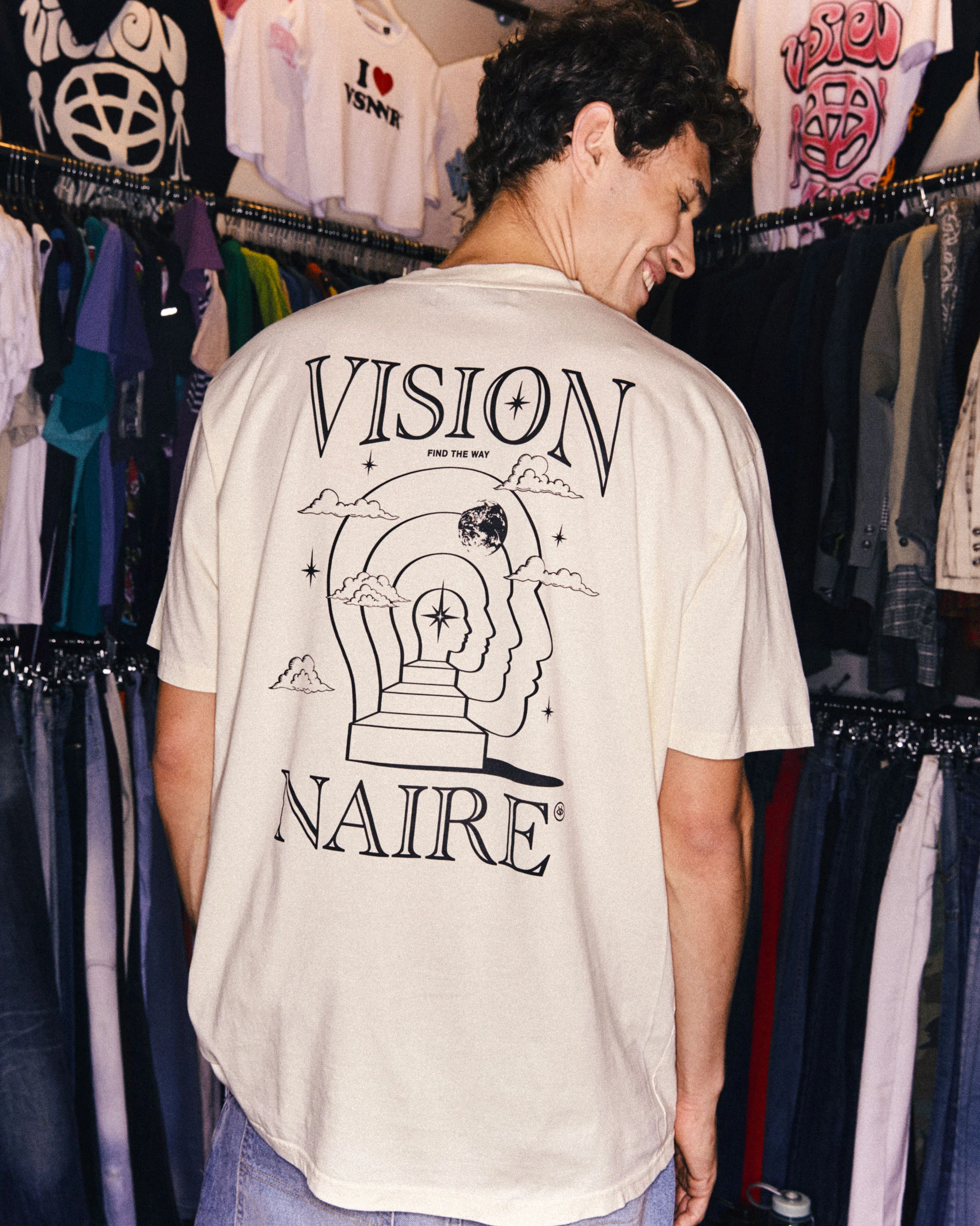 T-SHIRT MIND MARRON - Image 3