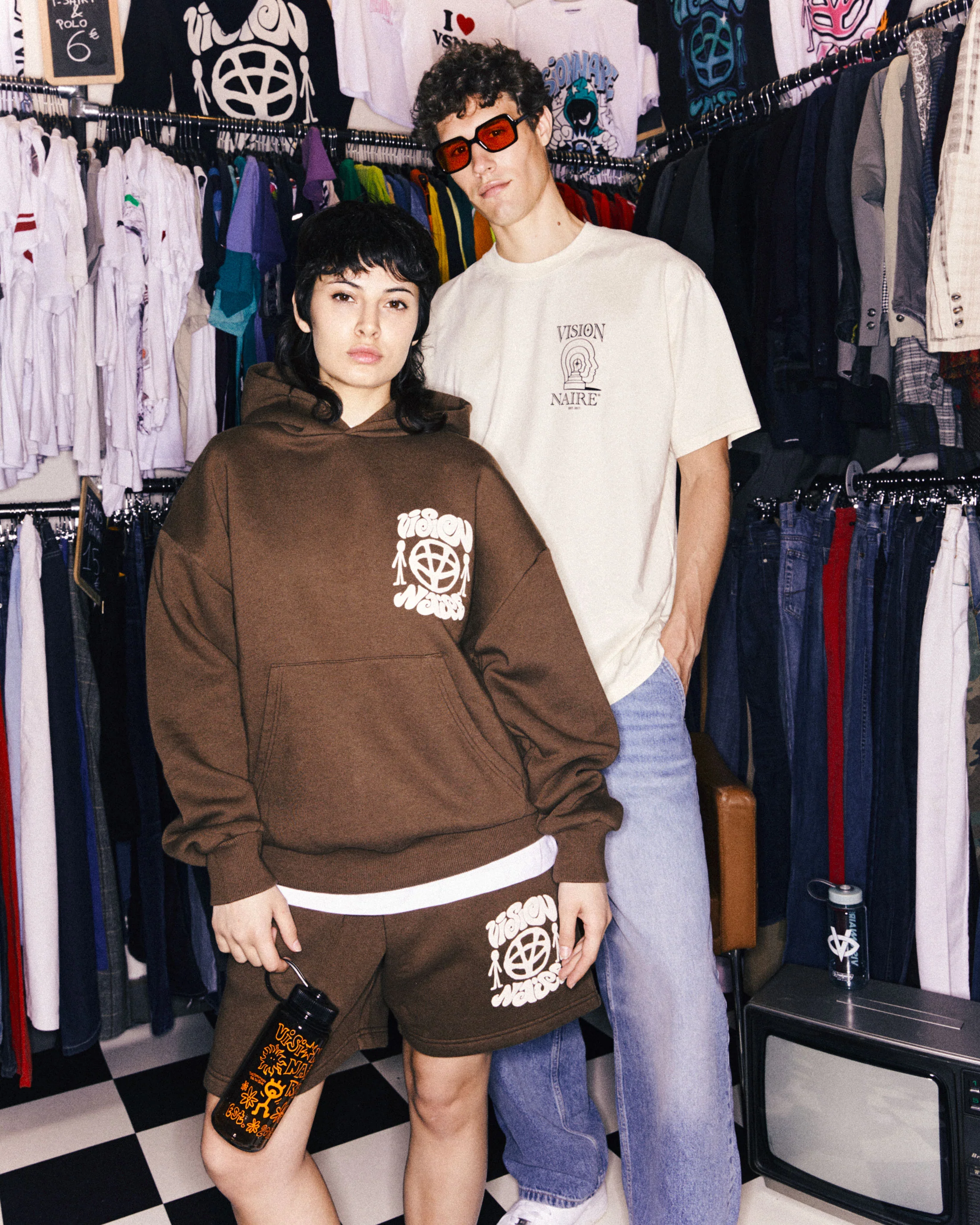 T-SHIRT MIND MARRON - Image 4