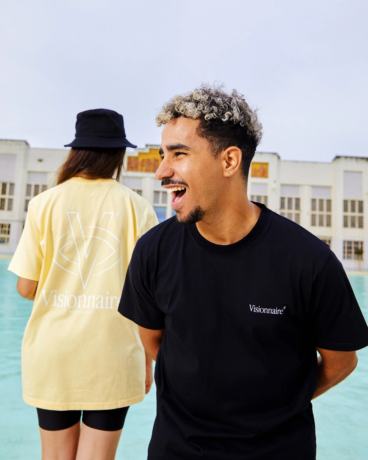 T-SHIRT SERIF NOIR - Image 4