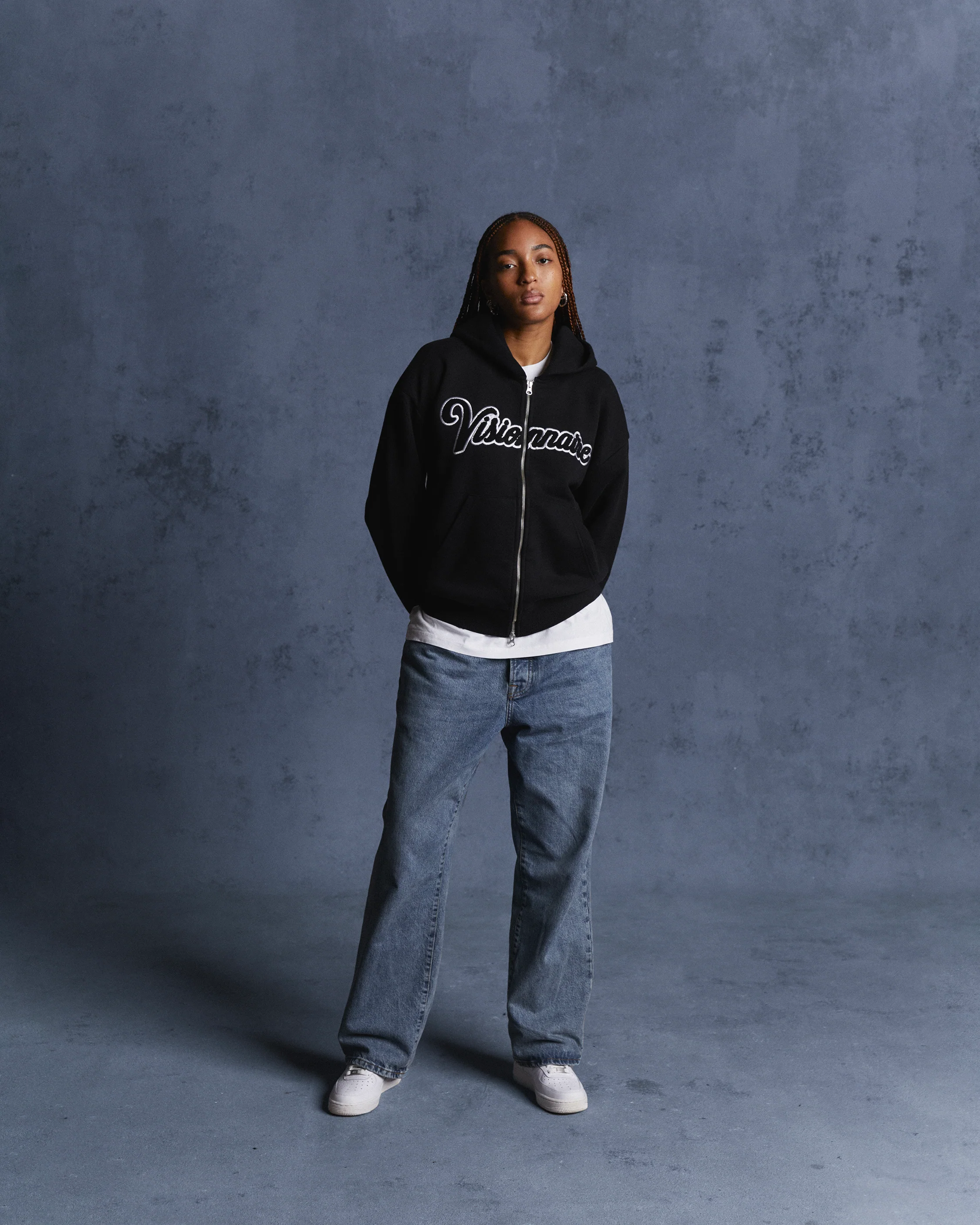 ZIPPER HOOD NOIR - Image 3